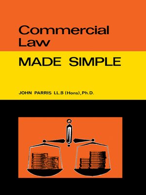 cover image of Commercial Law